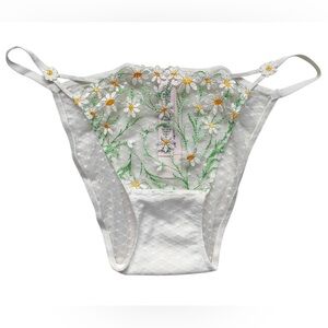Victoria's Secret Dream Angels Mini String Bikini White